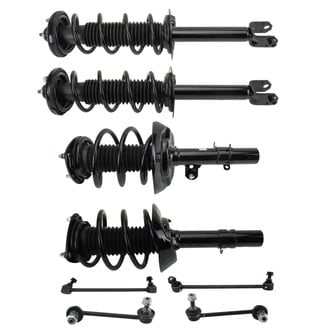 TRQ® - Front and Rear Shock Absorber and Suspension Kit