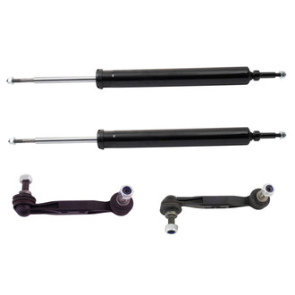 TRQ® - Rear Shock Absorber and Suspension Kit