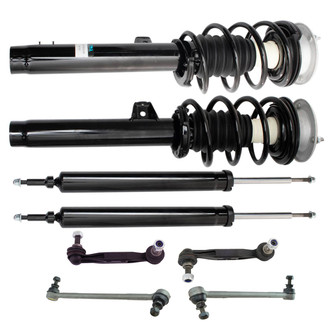 TRQ® - Front and Rear Shock Absorber and Suspension Kit