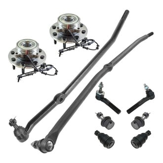 TRQ® - Front Drag Link and Suspension Kit