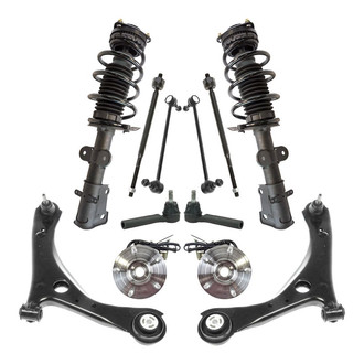 TRQ® - Front Shock Absorber and Suspension Kit