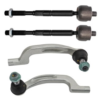 TRQ® - Front Inner and Outer Steering Tie Rod End Kit