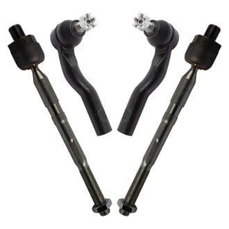 TRQ® - Front Inner and Outer Steering Tie Rod End Kit