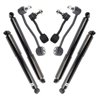 TRQ® - Front and Rear Shock Absorber and Suspension Kit