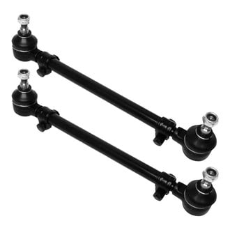 TRQ® - Front Driver and Passenger Side Inner and Outer Steering Tie Rod End Kit