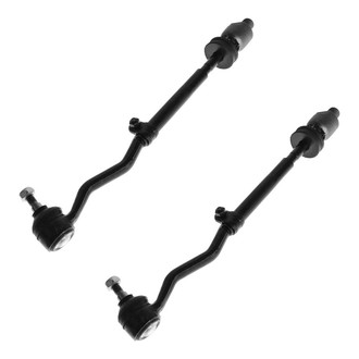 TRQ® - Front Driver and Passenger Side Inner and Outer Steering Tie Rod End Kit