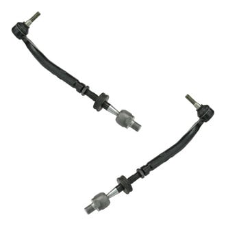 TRQ® - Front Driver and Passenger Side Inner and Outer Steering Tie Rod End Kit