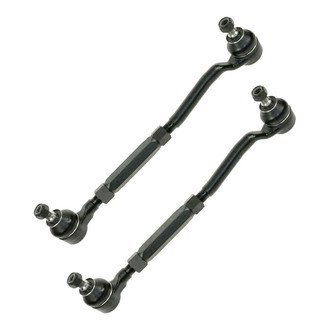 TRQ® - Front Driver and Passenger Side Inner and Outer Steering Tie Rod End Kit