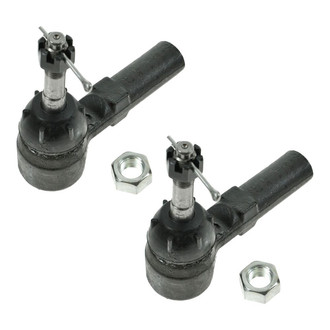TRQ® - Front Driver and Passenger Side Outer Steering Tie Rod End Kit
