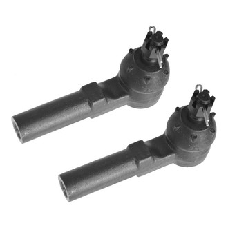 TRQ® - Front Driver and Passenger Side Outer Steering Tie Rod End Kit