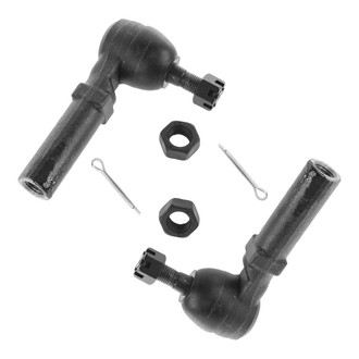 TRQ® - Front Driver and Passenger Side Outer Steering Tie Rod End Kit
