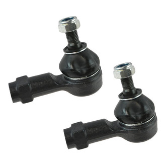 TRQ® - Front Driver and Passenger Side Outer Steering Tie Rod End Kit