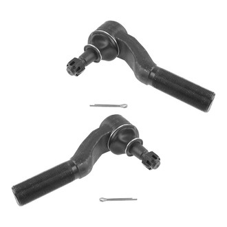 TRQ® - Front Driver and Passenger Side Outer Steering Tie Rod End Kit