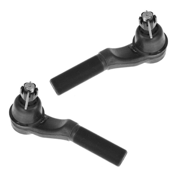 TRQ® - Front Driver and Passenger Side Outer Steering Tie Rod End Kit