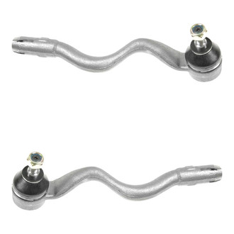 TRQ® - Front Driver and Passenger Side Outer Steering Tie Rod End Kit