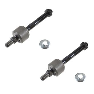 TRQ® - Front Driver and Passenger Side Inner Steering Tie Rod End Kit