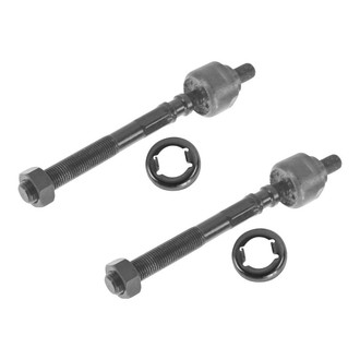 TRQ® - Front Driver and Passenger Side Inner Steering Tie Rod End Kit
