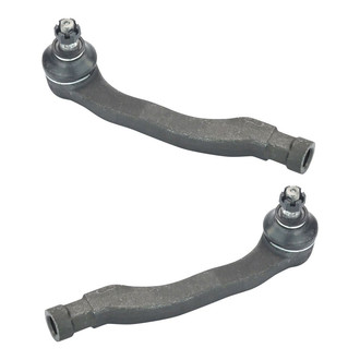TRQ® - Front Driver and Passenger Side Outer Steering Tie Rod End Kit