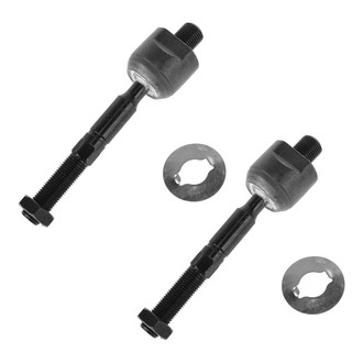TRQ® - Front Driver and Passenger Side Inner Steering Tie Rod End Kit