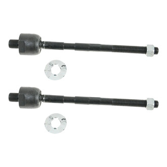 TRQ® - Front Driver and Passenger Side Inner Steering Tie Rod End Kit