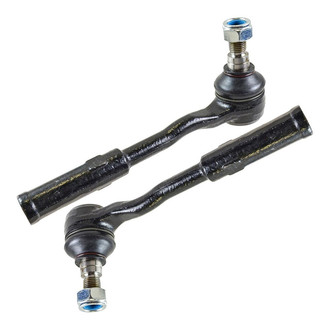 TRQ® - Front Driver and Passenger Side Outer Steering Tie Rod End Kit