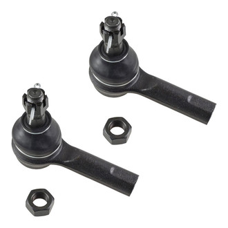 TRQ® - Front Driver and Passenger Side Outer Steering Tie Rod End Kit