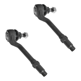 TRQ® - Front Driver and Passenger Side Outer Steering Tie Rod End Kit