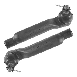 TRQ® - Front Driver and Passenger Side Outer Steering Tie Rod End Kit