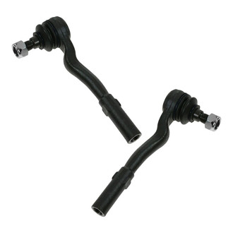 TRQ® - Front Driver and Passenger Side Outer Steering Tie Rod End Kit