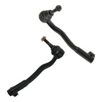 TRQ® - Front Driver and Passenger Side Outer Steering Tie Rod End Kit