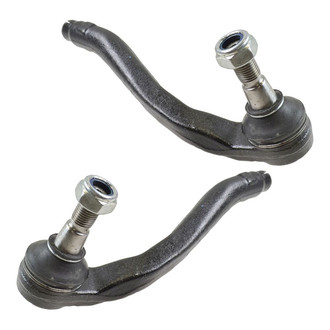 TRQ® - Front Driver and Passenger Side Outer Steering Tie Rod End Kit