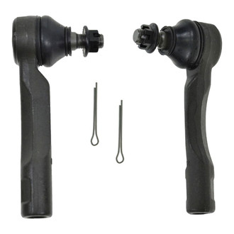 TRQ® - Front Driver and Passenger Side Outer Steering Tie Rod End Kit