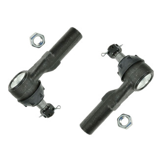 TRQ® - Front Driver and Passenger Side Outer Steering Tie Rod End Kit