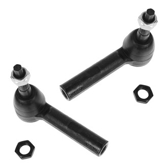 TRQ® - Front Driver and Passenger Side Outer Steering Tie Rod End Kit