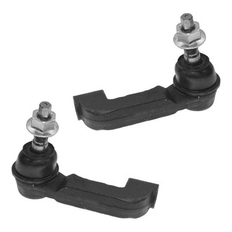 TRQ® - Front Driver and Passenger Side Outer Steering Tie Rod End Kit