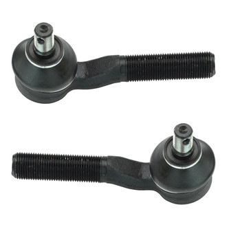 TRQ® - Front Driver and Passenger Side Outer Steering Tie Rod End Kit