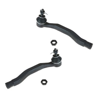 TRQ® - Front Driver and Passenger Side Outer Steering Tie Rod End Kit