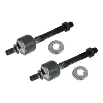 TRQ® - Front Driver and Passenger Side Inner Steering Tie Rod End Kit