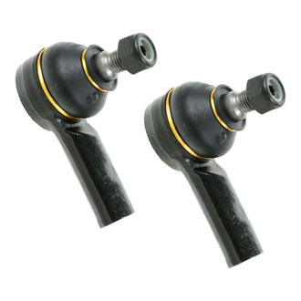 TRQ® - Front Driver and Passenger Side Outer Steering Tie Rod End Kit