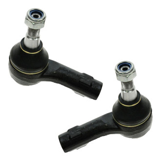 TRQ® - Front Driver and Passenger Side Outer Steering Tie Rod End Kit