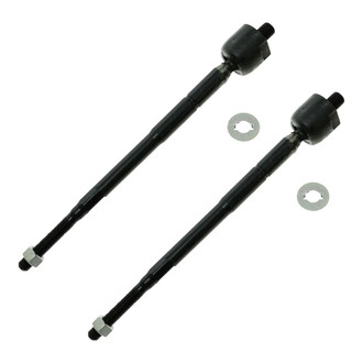 TRQ® - Front Driver and Passenger Side Inner Steering Tie Rod End Kit