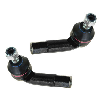 TRQ® - Front Driver and Passenger Side Outer Steering Tie Rod End Kit