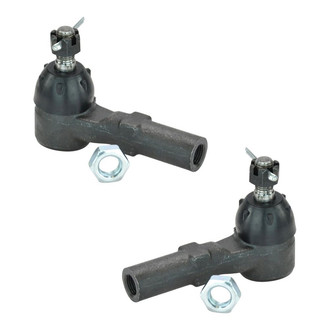 TRQ® - Front Driver and Passenger Side Outer Steering Tie Rod End Kit