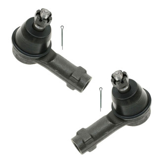 TRQ® - Front Driver and Passenger Side Outer Steering Tie Rod End Kit