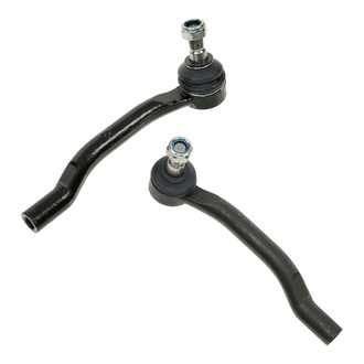 TRQ® - Front Driver and Passenger Side Outer Steering Tie Rod End Kit