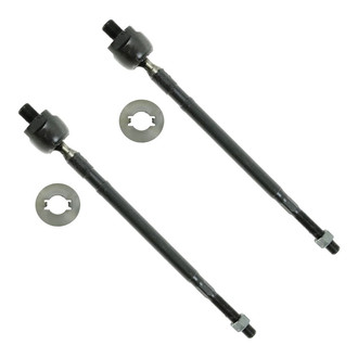 TRQ® - Front Driver and Passenger Side Inner Steering Tie Rod End Kit