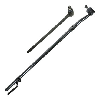 TRQ® - Front Driver and Passenger Side Inner Steering Tie Rod End Kit