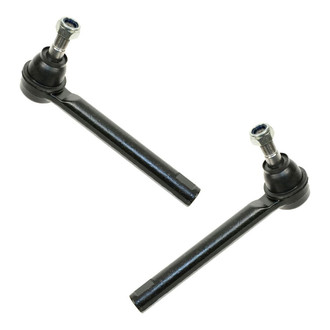 TRQ® - Front Driver and Passenger Side Outer Steering Tie Rod End Kit