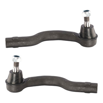 TRQ® - Front Driver and Passenger Side Outer Steering Tie Rod End Kit