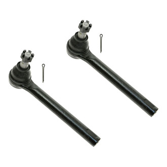 TRQ® - Front Driver and Passenger Side Outer Steering Tie Rod End Kit